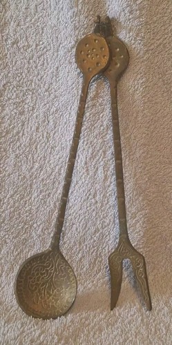 Ancienne cuillère fouchette - ancienne,