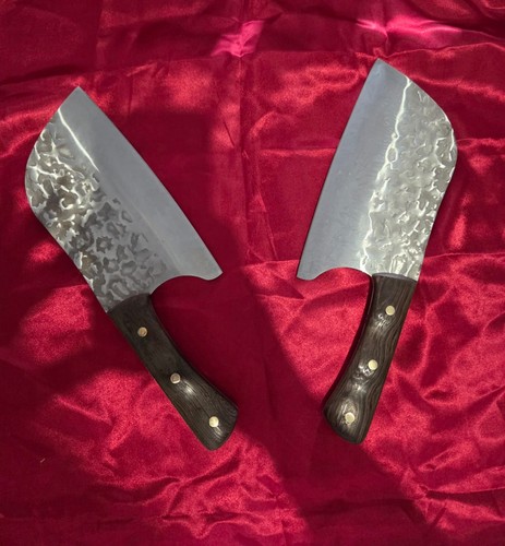 Couteau boucher acier - de, en