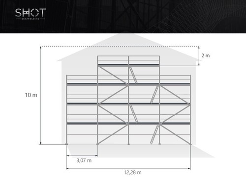 échafaudage construction - Échafaudage, de