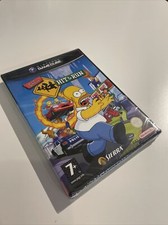 NEUF NEW the simpsons hit and run nintendo GC gamecube blister officiel FRA