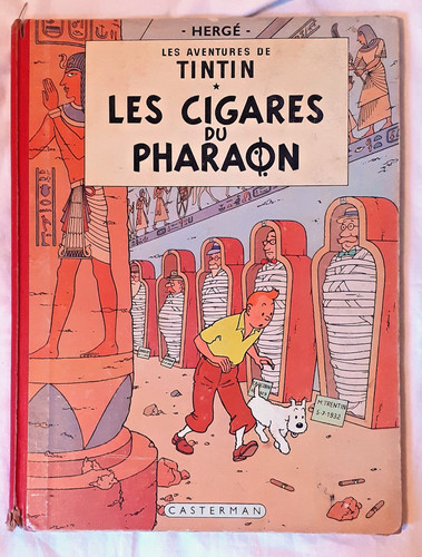 Album tintin les - album, cigares