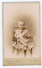 CDV PHOTO, enfant sur un