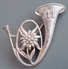 insigne 11° BCA Edelweiss BATAILLON CHASSEURS ALPINS ORIGINAL Arthus Bertrand