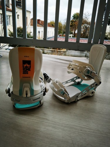 Snowboard fixations rome targa - snowboard,