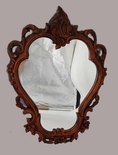 Miroir vintage rococo louis - vintage, xv