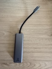 ADEQWAT HUB USB-C USB-A 3.0 4 PORTS Couleur Gris