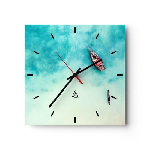 Horloge murale verre - en,