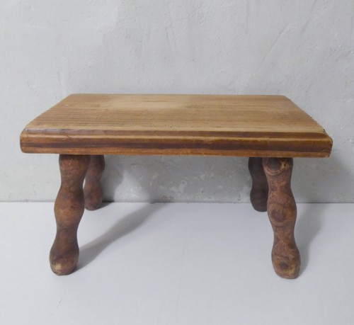 Ancien petit banc bois - banc, en