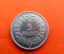 Très Belle Pièce de 5 FRANCS  1949  B  " ALU "  LAVRILLIER