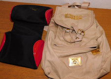 LOT SAC à DOS + TROUSSE de toilette MOSCHINO cheap and chic BAGS REDWALL