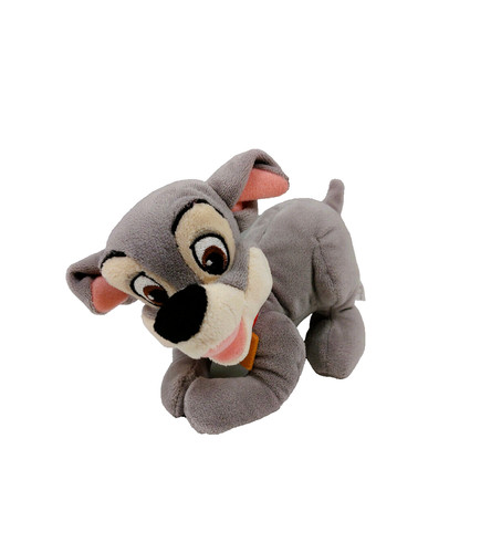 Peluche chien clochard disney - chien,