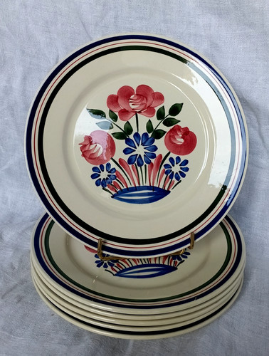 Assiettes plates hbcm - assiettes,
