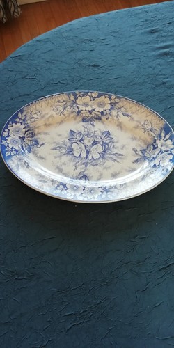 Plat faïence lunéville - plat,
