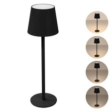 Lampe de table LED noire