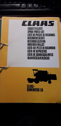 Claas moissonneuse dominator - claas,