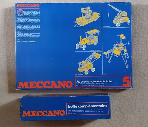 Meccano boite 5x - 5, (boite
