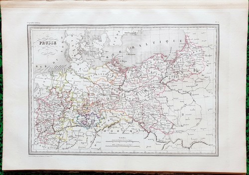 Prusse superbe carte - prusse,