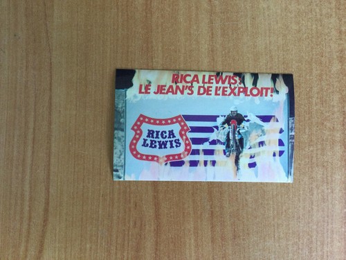 Autocollant rica lewis - rica, le