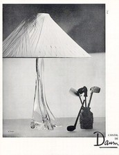 Lampe ancienne en cristal daum