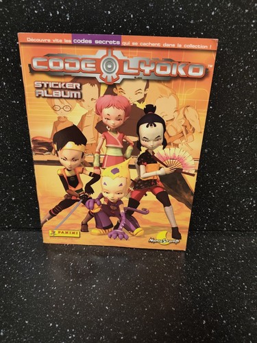 Rare album panini code lyoko - album,