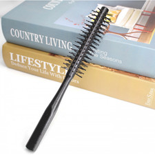 Brosse à cheveux ronde et volumisante non statique pour lisser le brushing,
