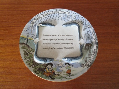 Assiette publicitaire en - assiette,