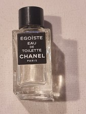 miniature parfum Chanel égoïste eaux de toilette Paris ( vide) vintage 