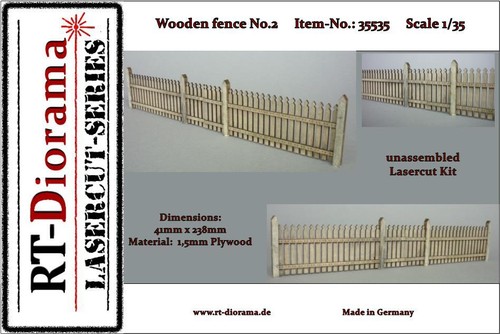 Bois fence palissade - fence, en