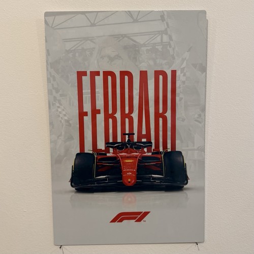 Plaque métal ferrari - -,