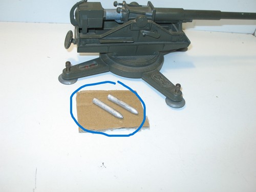 Lot obus metal - metal, pour