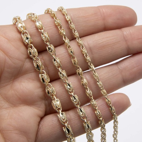 Collier chaîne corde - chaîne, turque