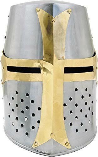 Casque templier armure croisé - casque,