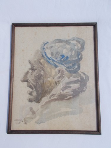 Aquarelle portrait marin - aquarelle,