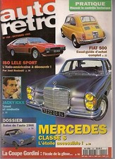 AUTO RETRO 192 MERCEDES CLASSE