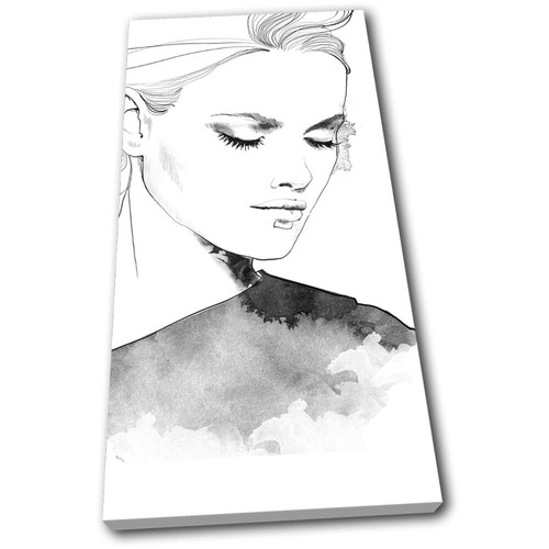 Portrait woman sketch - of,