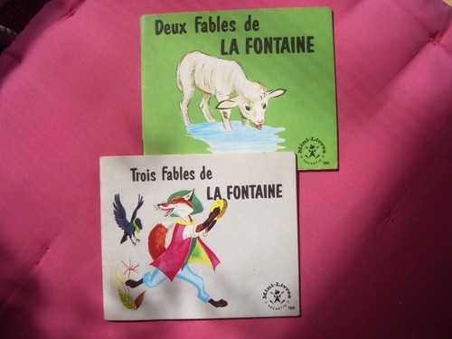 Lot mini livres fables la - lot,