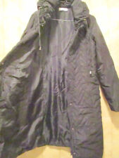 Doudoune noire longue, neuve
