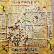 Écharpe HERMES Carre 90 soie