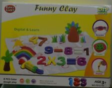 COFFRET BOITE JEU JOUET DE PATE A MODELER APPRENDRE LES CHIFFRES MULTIPLICATION