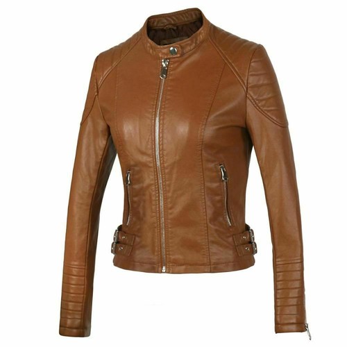 Blouson motard cuir - de,