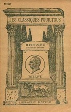 Tite Live. Histoire 3e