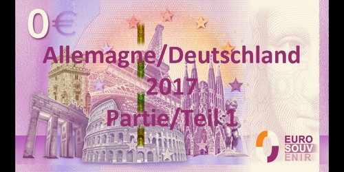 Billet souvenir euro - souvenir,