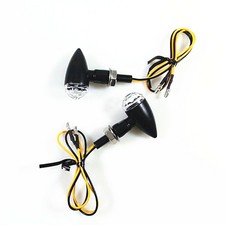 Mini Bullet LED Moto Noir 12v