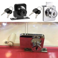 Serrure d'armoire en verre