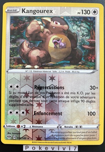 Carte pokemon kangourex - carte,