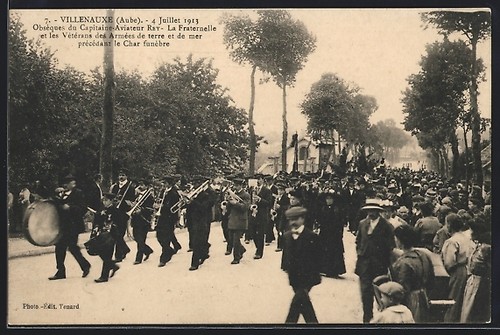 Cpa villenauxe aube - villenauxe, /aube