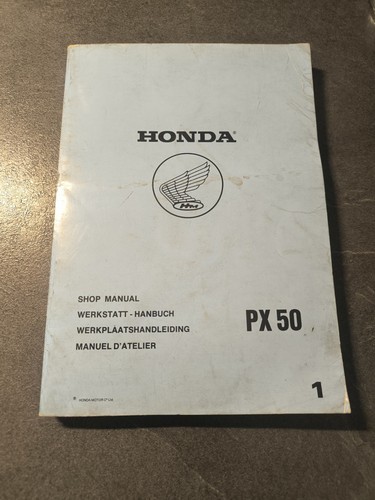 Manuel atelier honda 50 - manuel,