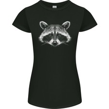 T-Shirt Femme Coupe Petite Tête De Raton Laveur
