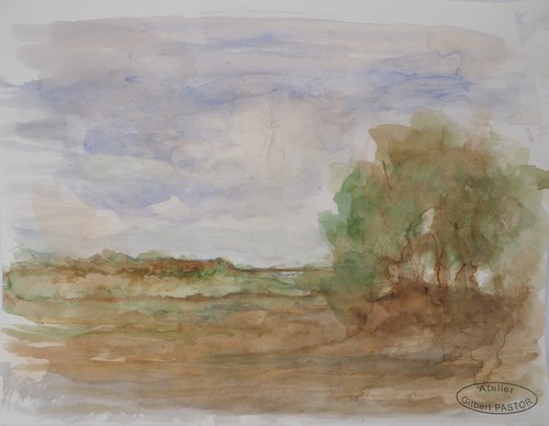Gilbert pastor paysage de - gilbert, :