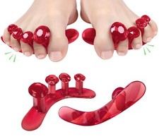 Hallux Valgus Séparateurs d'orteils pour Tous les Orteilsen SiliconeExercices...